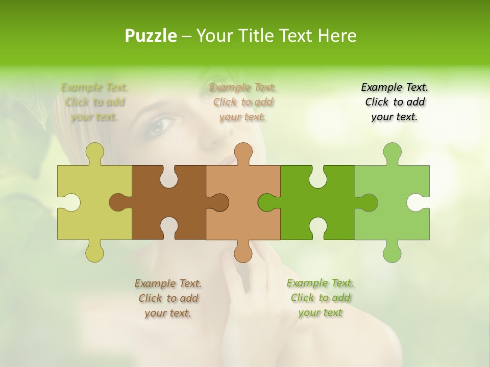 Fragility  Woman PowerPoint Template