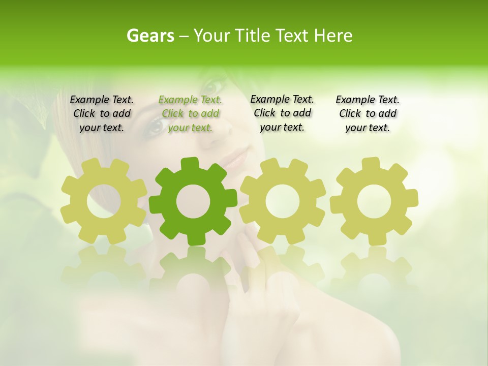 Fragility  Woman PowerPoint Template