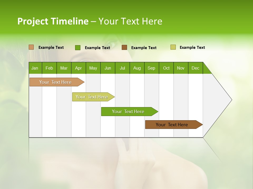 Fragility  Woman PowerPoint Template