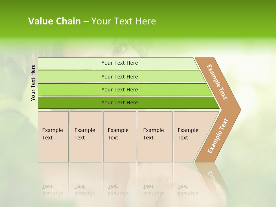 Fragility  Woman PowerPoint Template