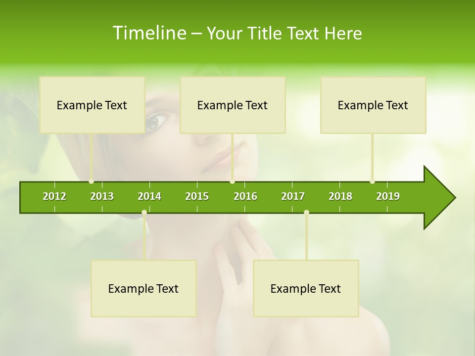 Fragility  Woman PowerPoint Template