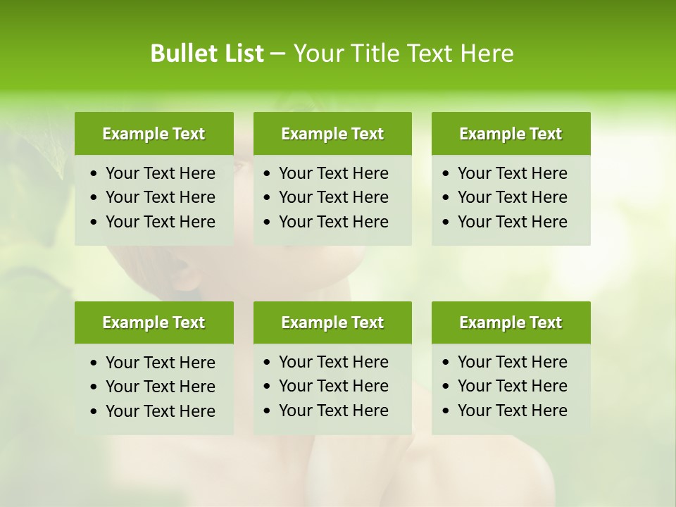 Fragility  Woman PowerPoint Template