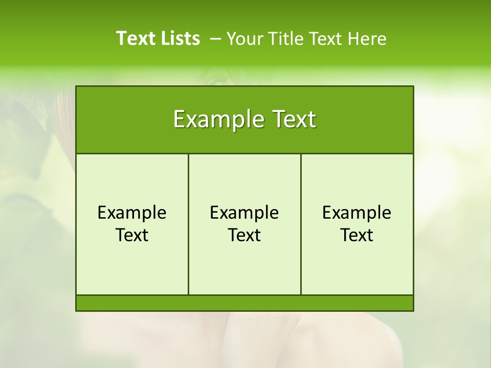 Fragility  Woman PowerPoint Template