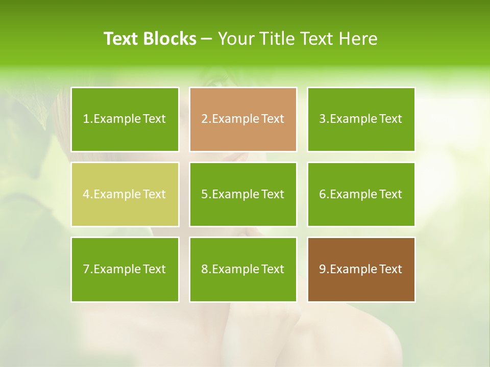 Fragility  Woman PowerPoint Template