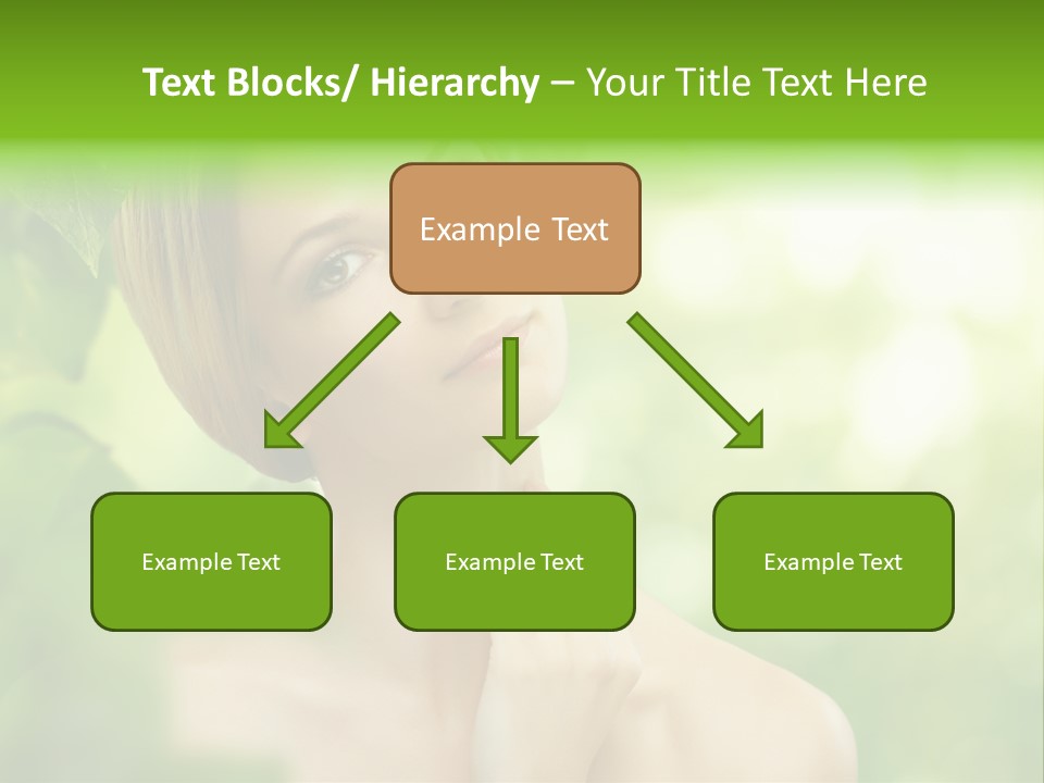 Fragility  Woman PowerPoint Template