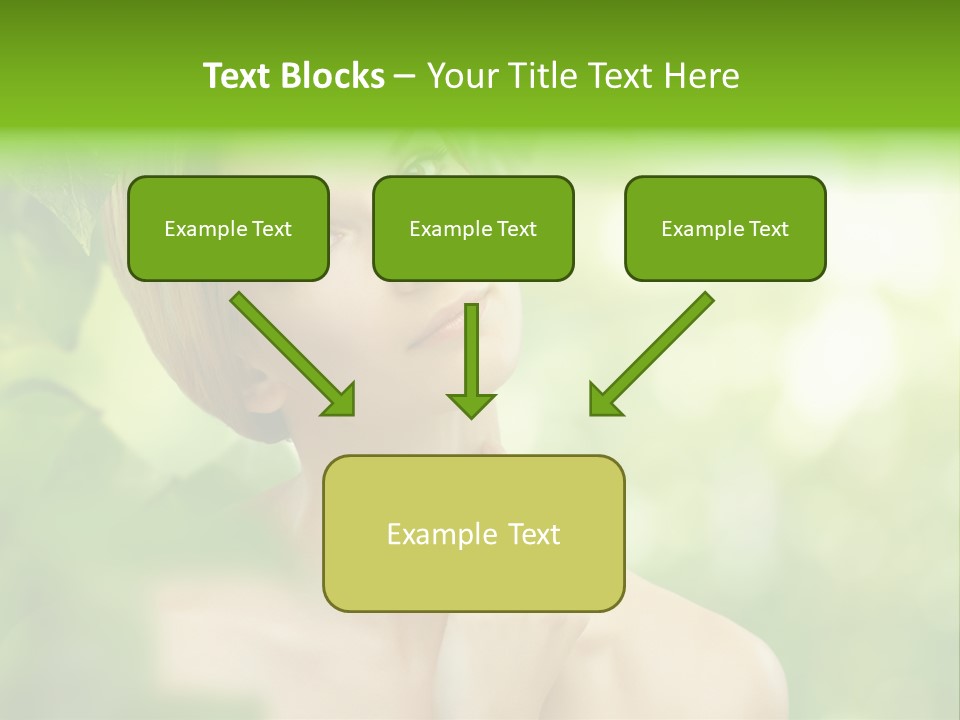 Fragility  Woman PowerPoint Template