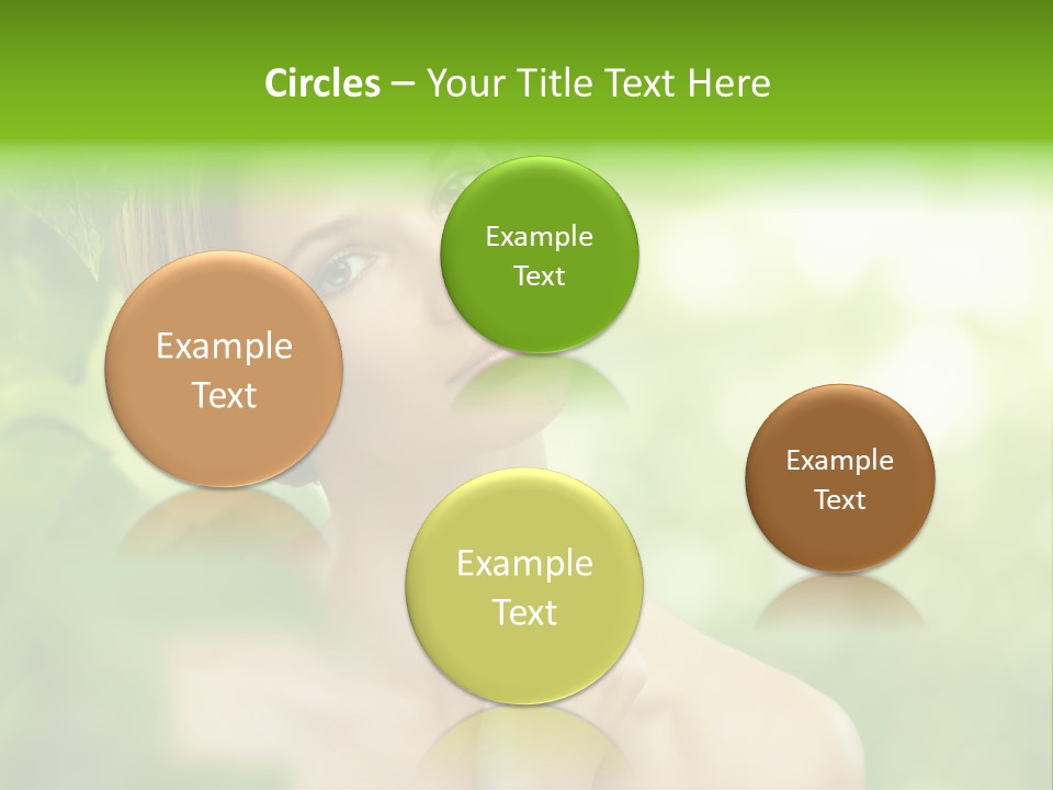 Fragility  Woman PowerPoint Template