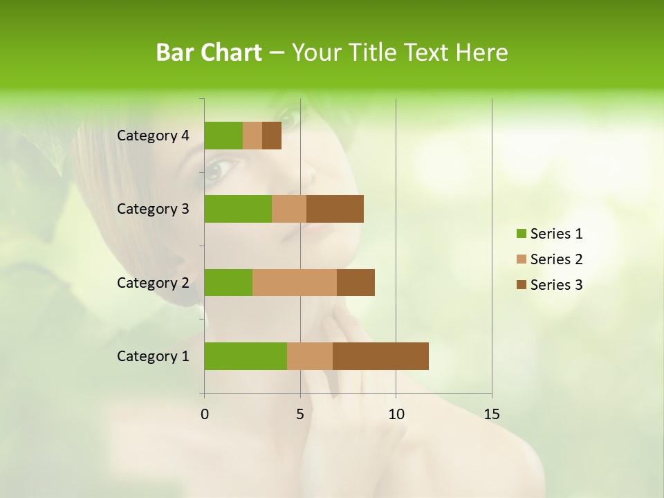 Fragility  Woman PowerPoint Template