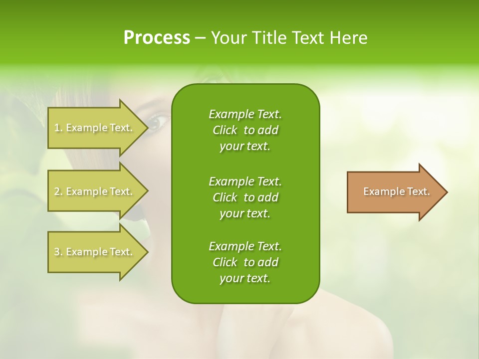 Fragility  Woman PowerPoint Template