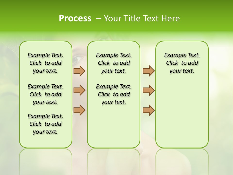 Fragility  Woman PowerPoint Template