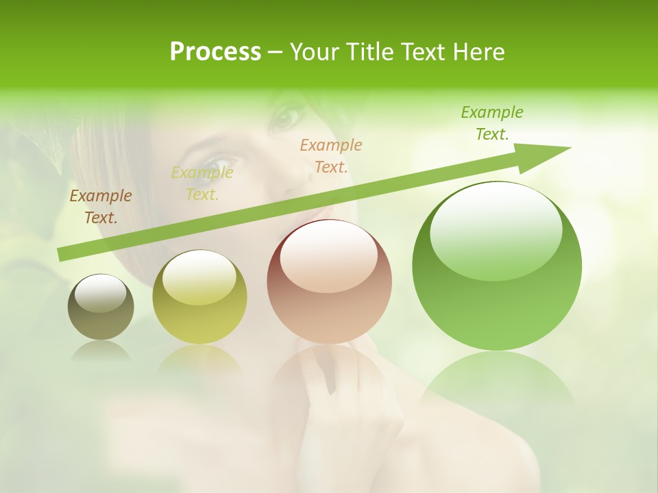 Fragility  Woman PowerPoint Template