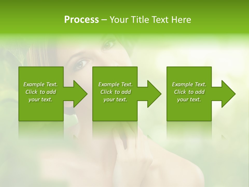 Fragility  Woman PowerPoint Template