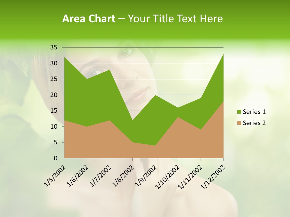 Fragility  Woman PowerPoint Template
