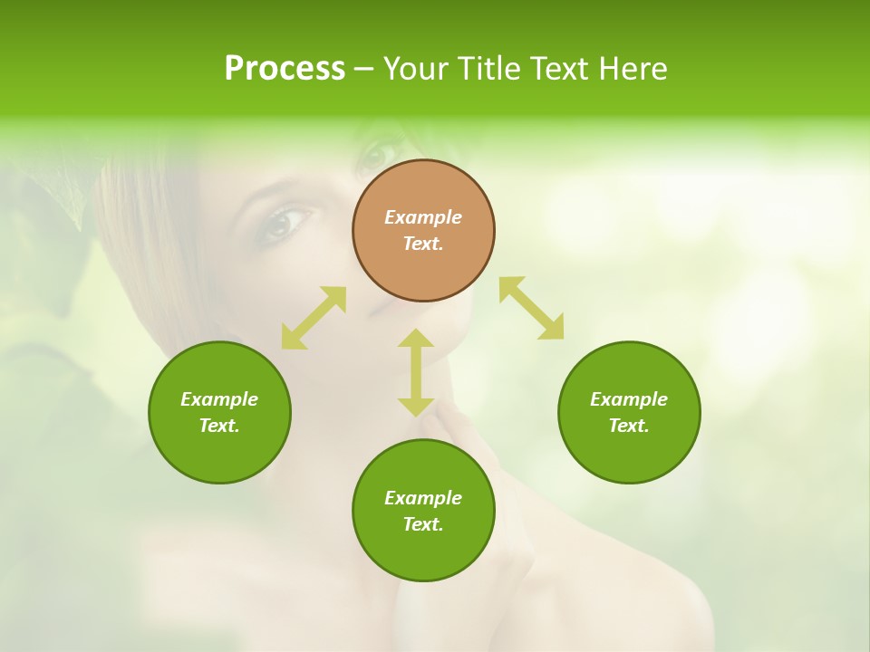 Fragility  Woman PowerPoint Template