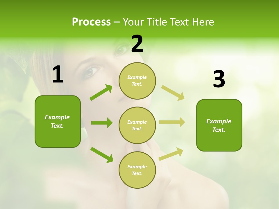 Fragility  Woman PowerPoint Template