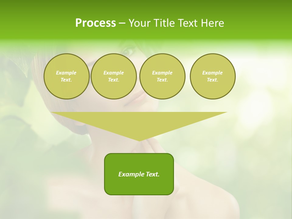 Fragility  Woman PowerPoint Template