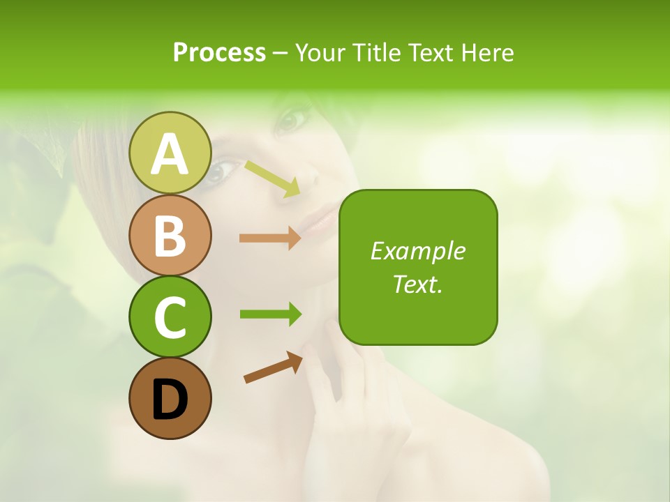 Fragility  Woman PowerPoint Template