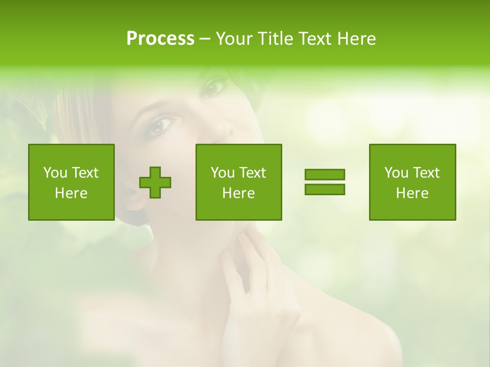 Fragility  Woman PowerPoint Template