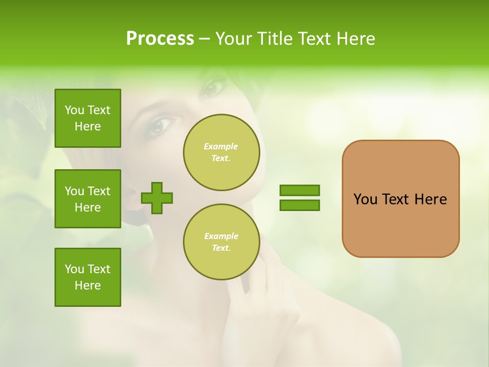 Fragility  Woman PowerPoint Template