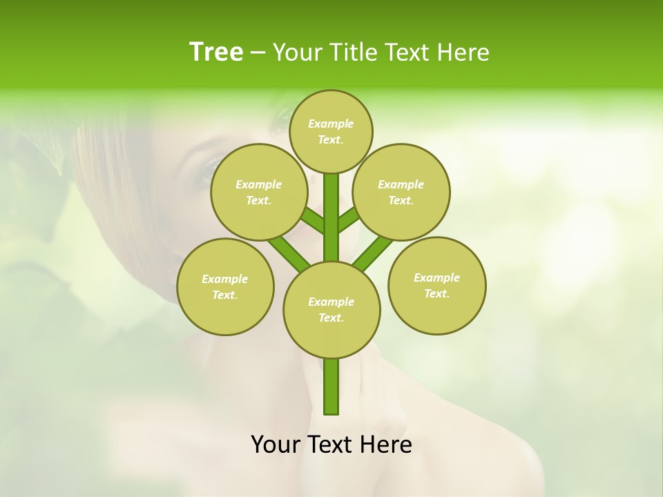 Fragility  Woman PowerPoint Template