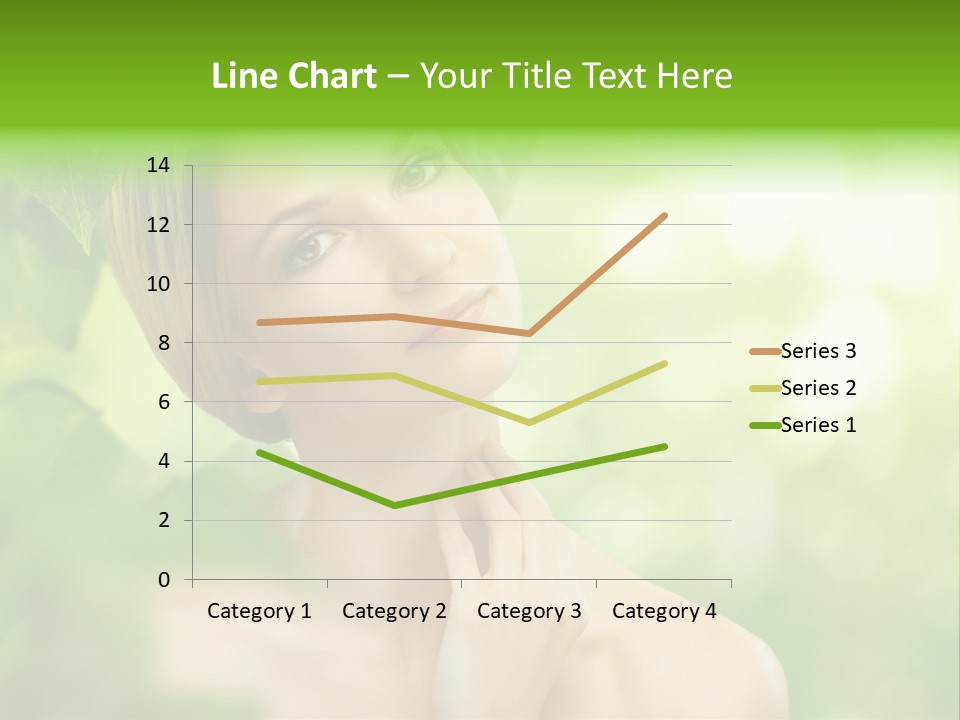 Fragility  Woman PowerPoint Template