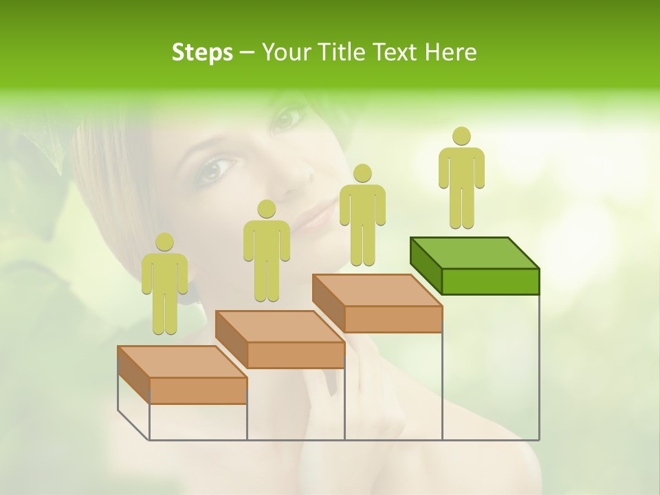 Fragility  Woman PowerPoint Template