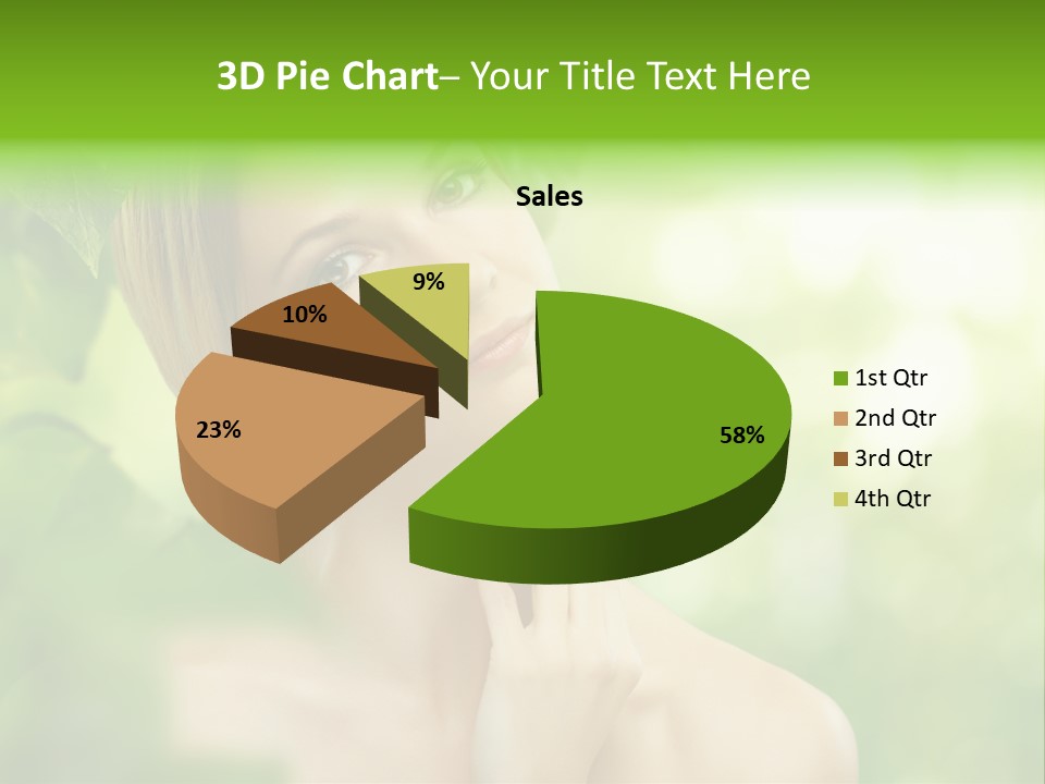 Fragility  Woman PowerPoint Template