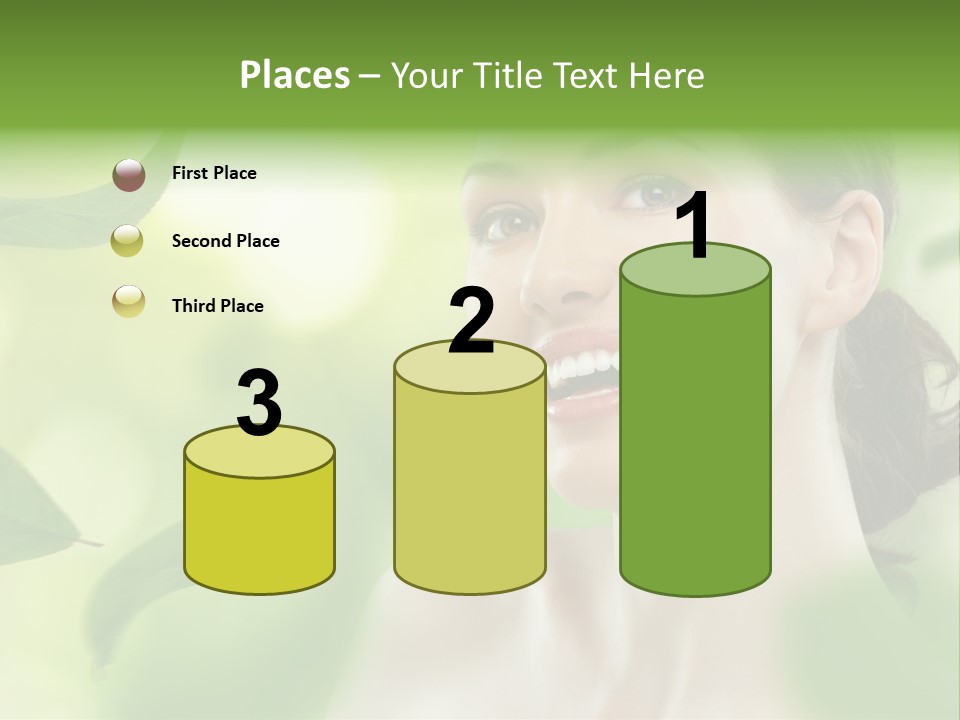 Face Care Green PowerPoint Template