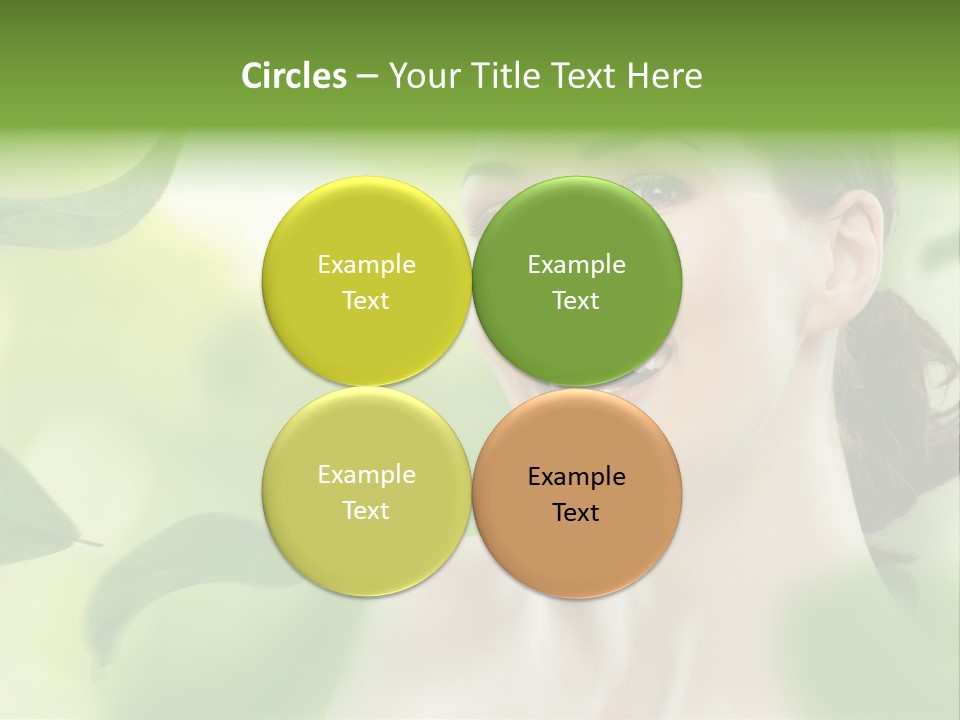 Face Care Green PowerPoint Template