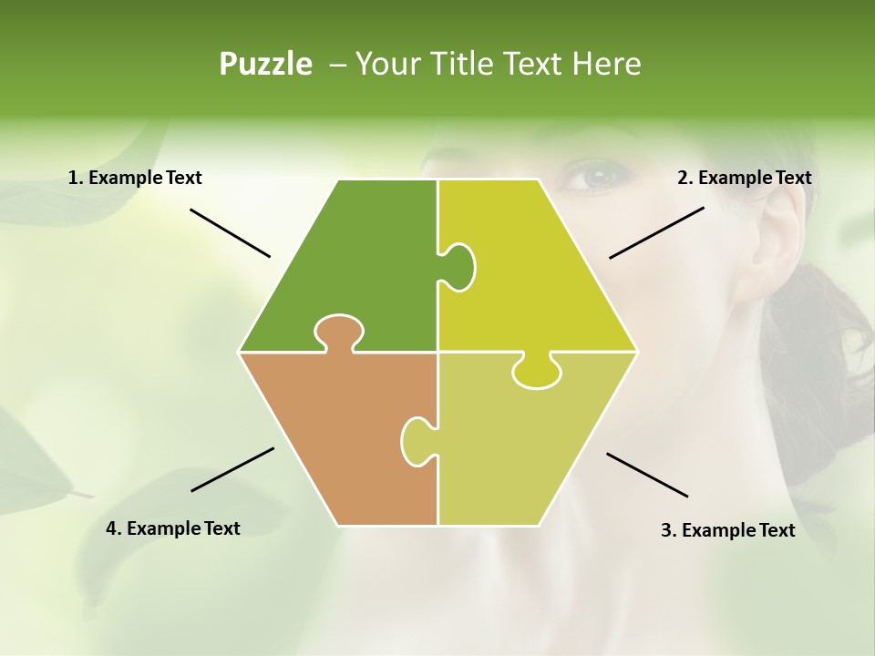 Face Care Green PowerPoint Template