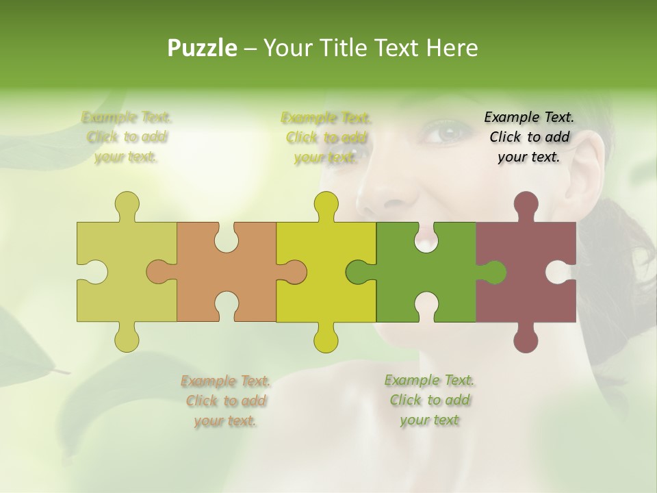 Face Care Green PowerPoint Template