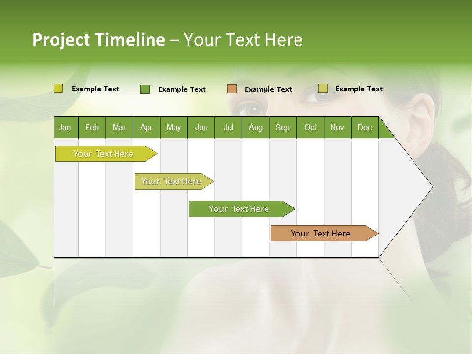 Face Care Green PowerPoint Template