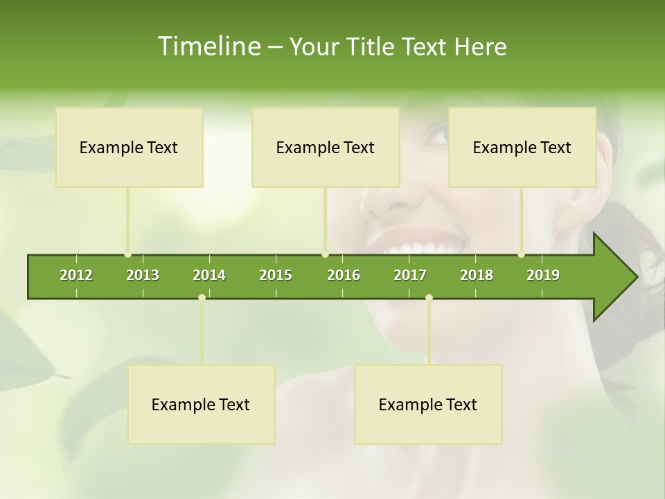 Face Care Green PowerPoint Template