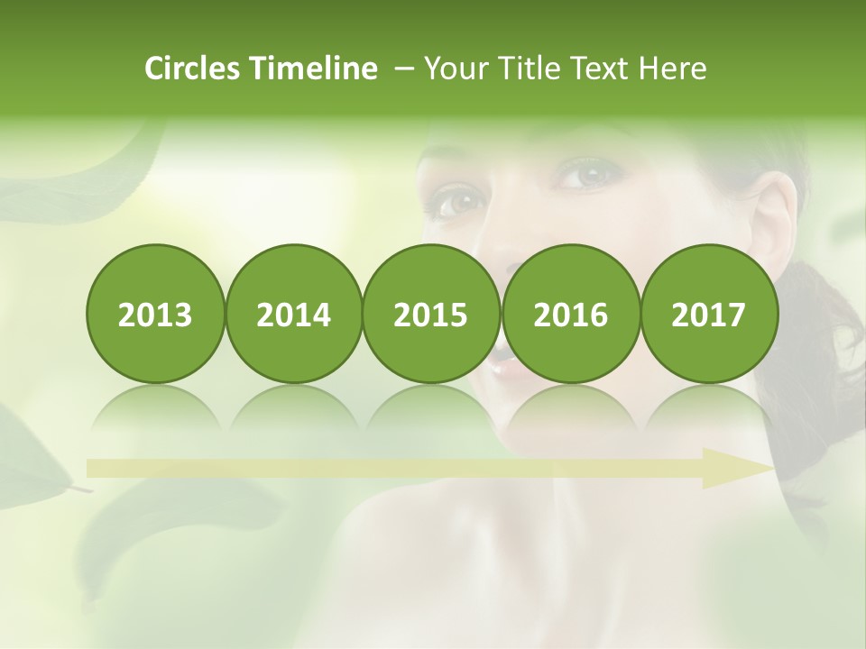 Face Care Green PowerPoint Template