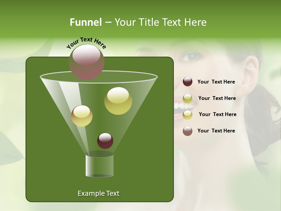 Face Care Green PowerPoint Template