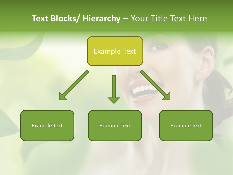 Face Care Green PowerPoint Template
