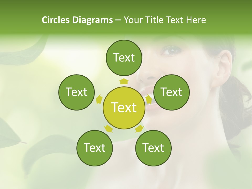 Face Care Green PowerPoint Template