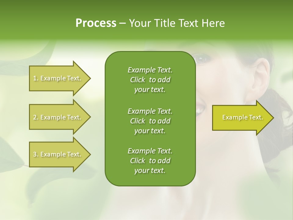Face Care Green PowerPoint Template