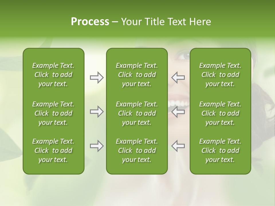 Face Care Green PowerPoint Template