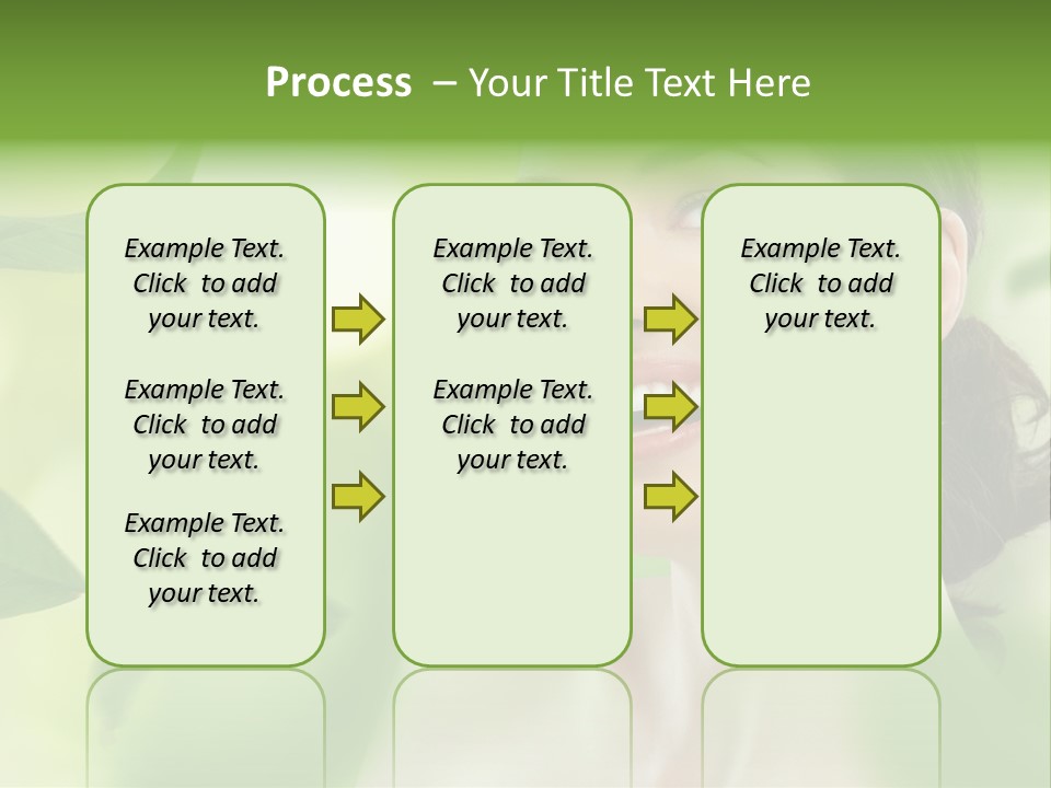 Face Care Green PowerPoint Template