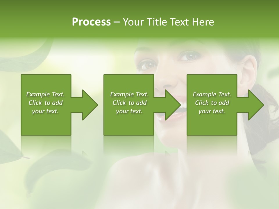 Face Care Green PowerPoint Template