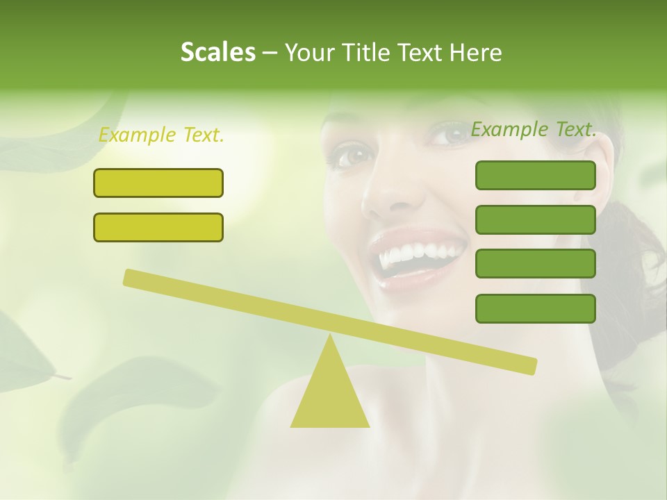 Face Care Green PowerPoint Template
