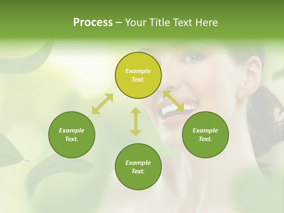 Face Care Green PowerPoint Template