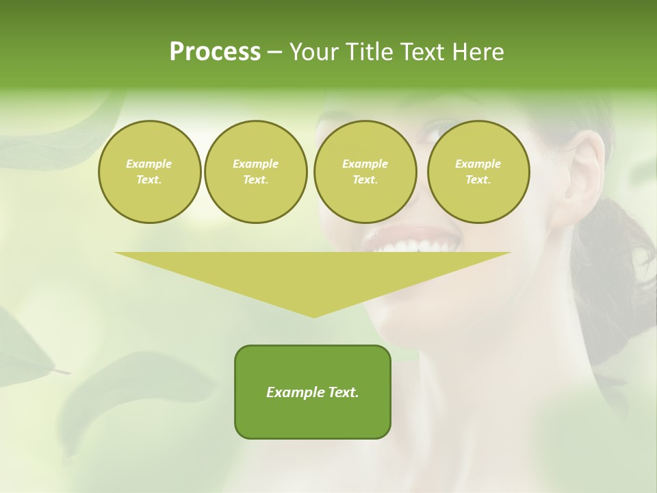Face Care Green PowerPoint Template