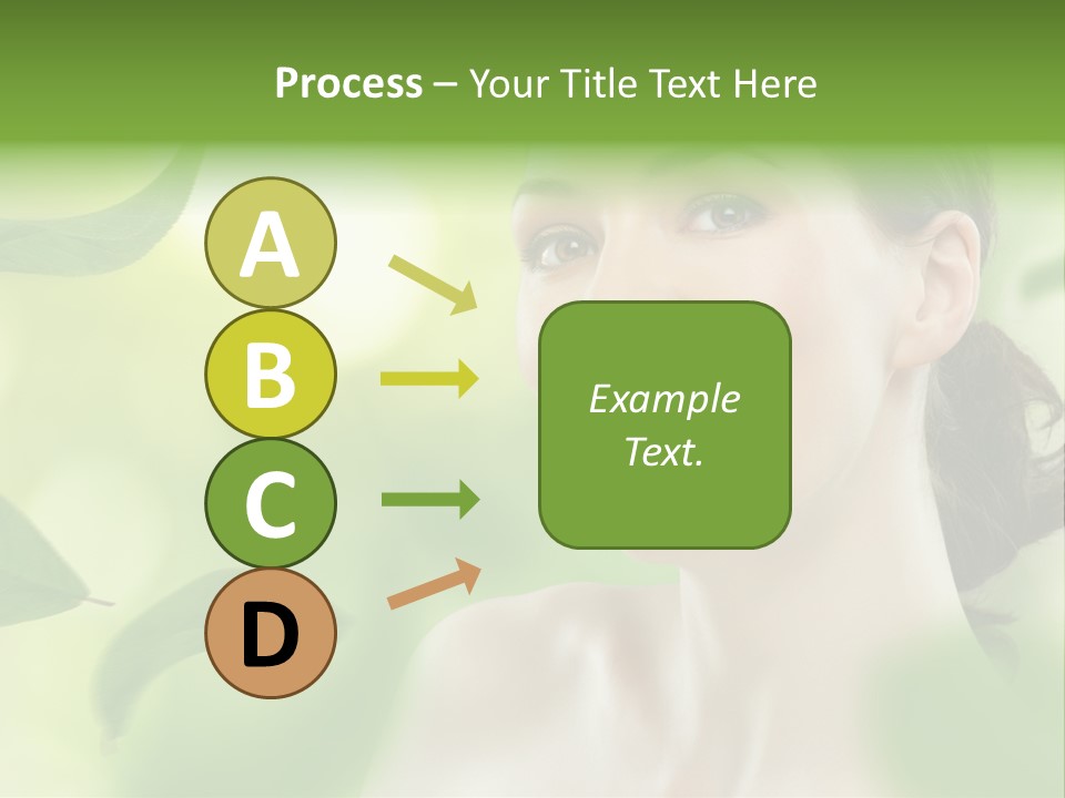 Face Care Green PowerPoint Template