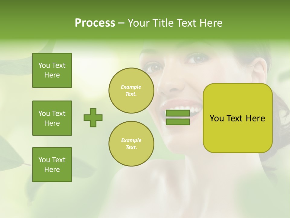 Face Care Green PowerPoint Template