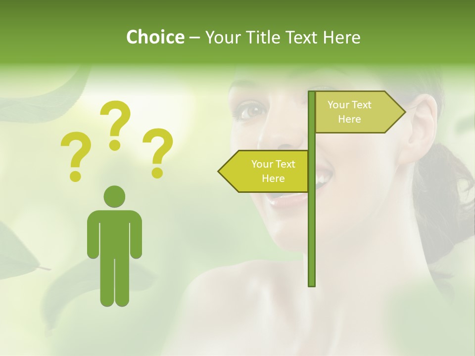 Face Care Green PowerPoint Template