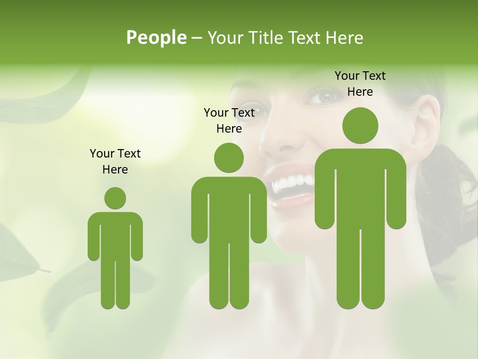 Face Care Green PowerPoint Template