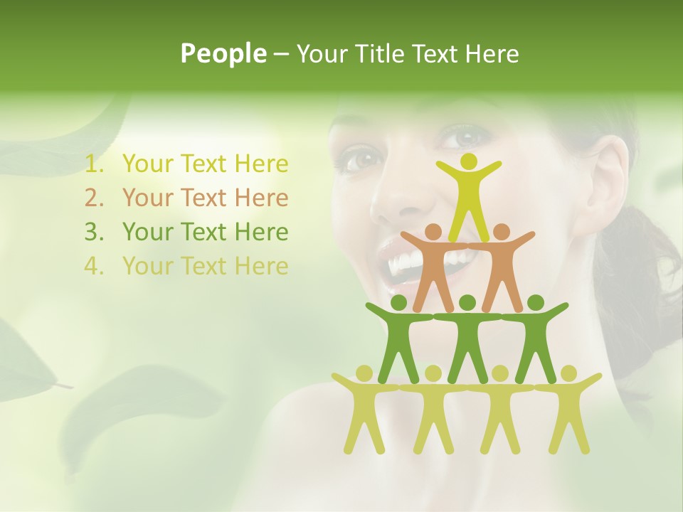 Face Care Green PowerPoint Template