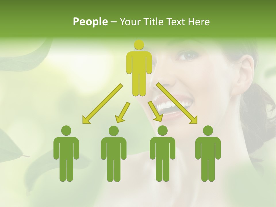 Face Care Green PowerPoint Template